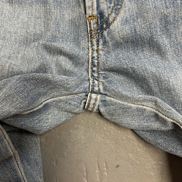 Re/Done Light Blue Flare Jeans - Picture 4 of 7